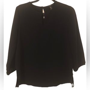 Black Dress Shirt -Medium
